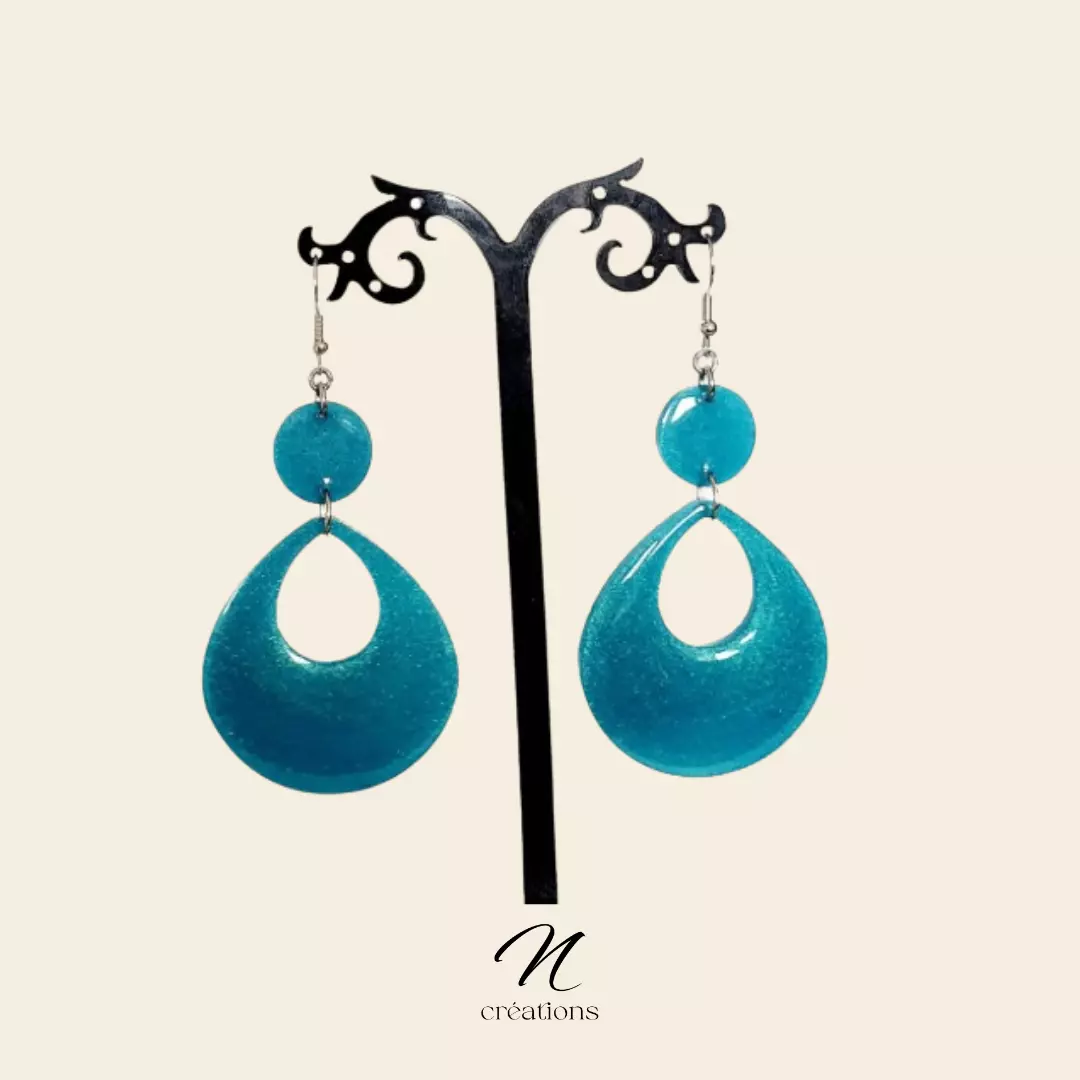 Boucles gouttes Bora-Bora