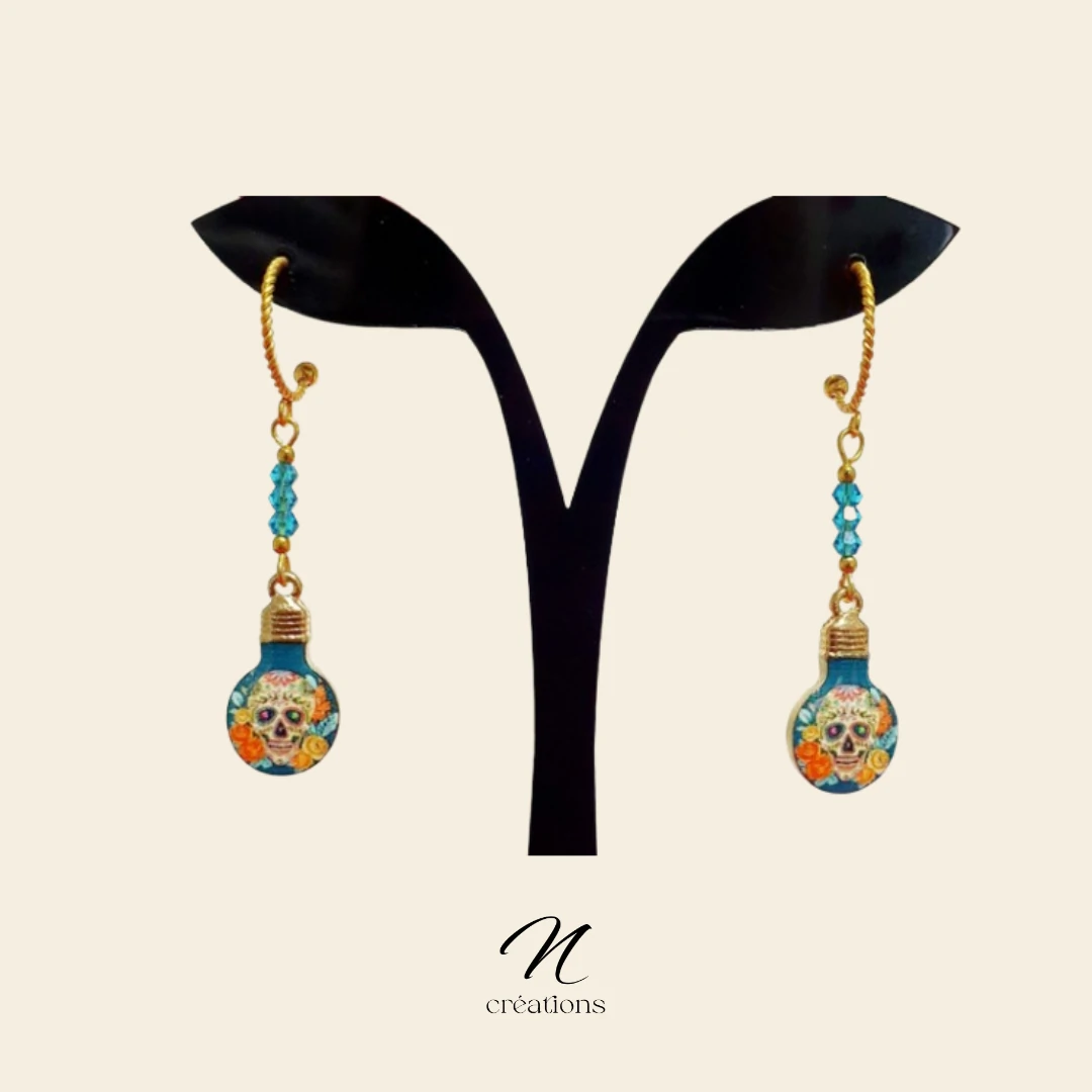 Créoles Calaveras torsadées