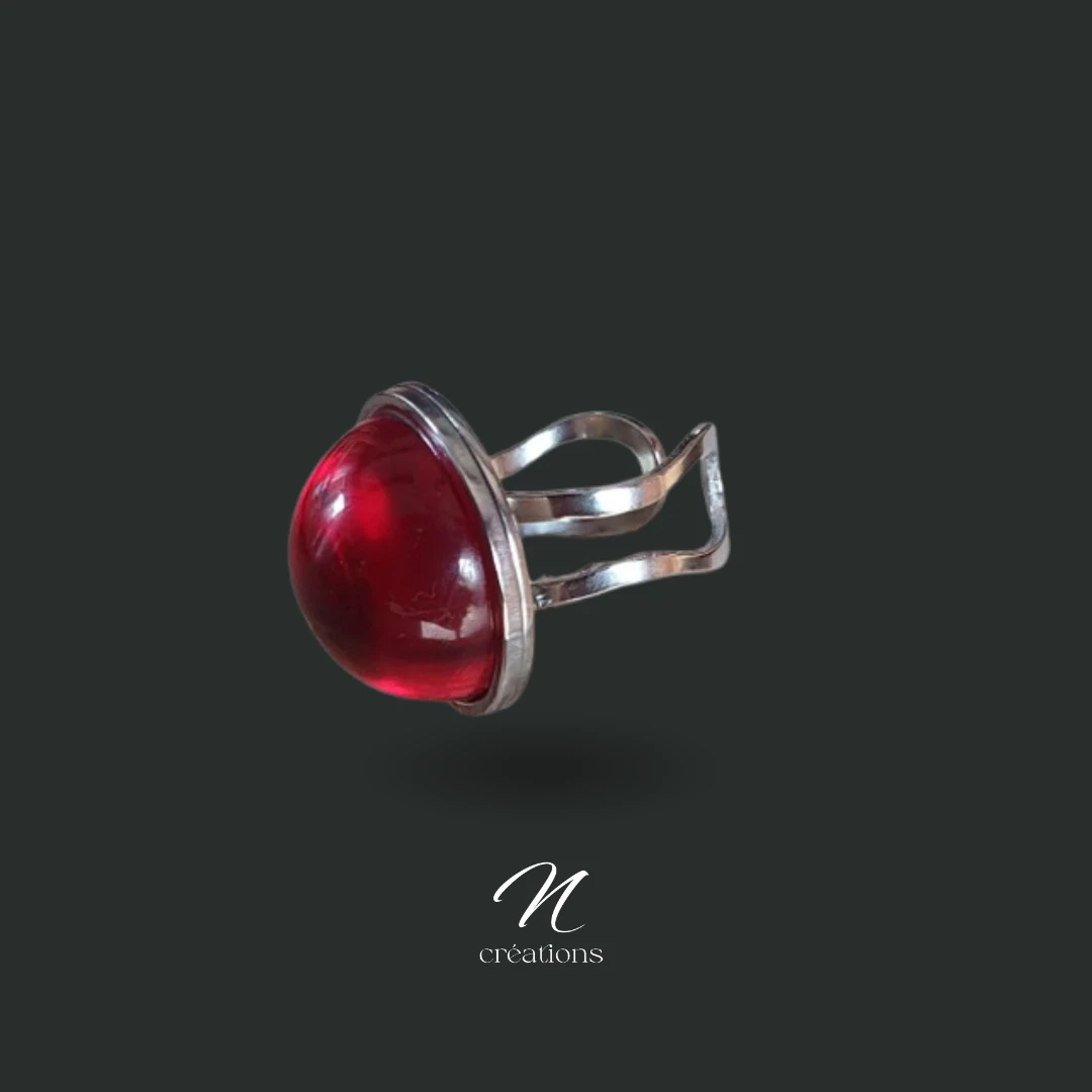 Bague ajustable ronde en acier inoxydable