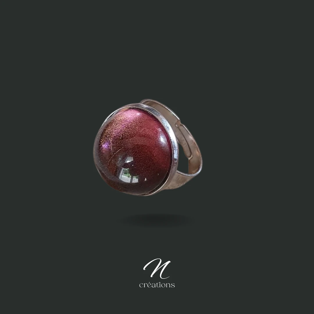 Bague Bubbles châtaigne