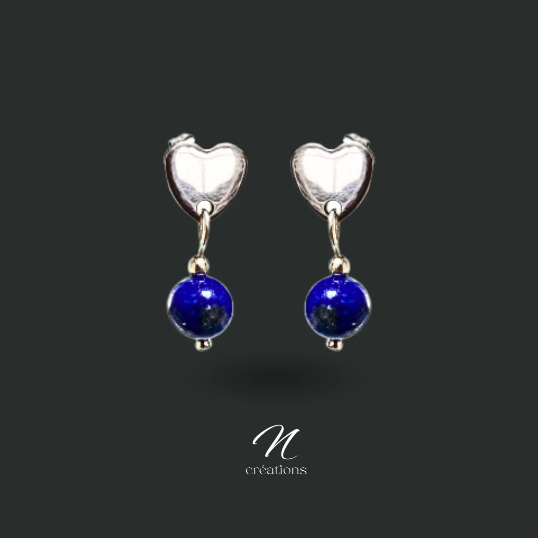 Boucles d’oreilles Lapis-Lazuli