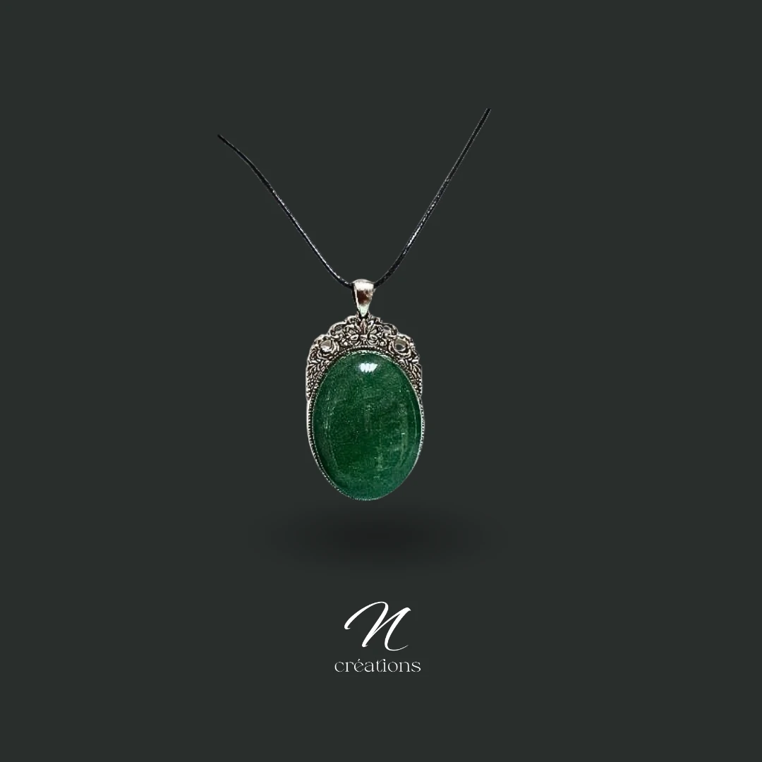 Pendentif Aventurine verte