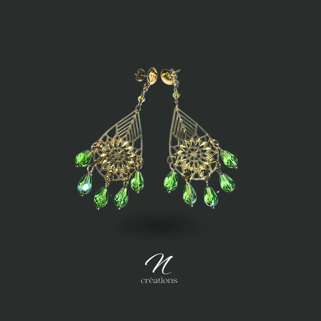 Boucles d'Oreilles Filigranes